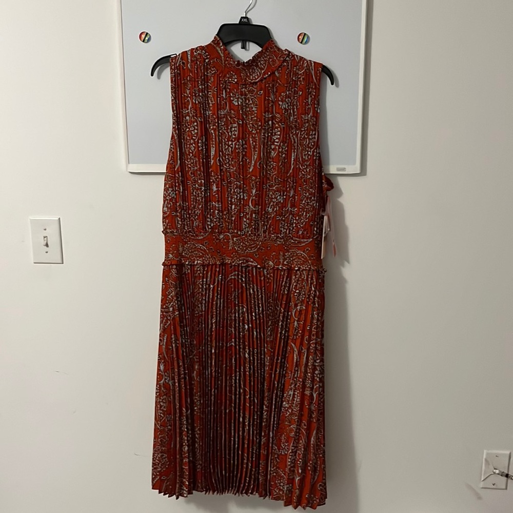 NANETTA LEPORE pleated dress